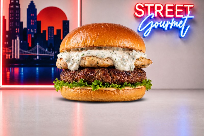 Mega Boursin Burger